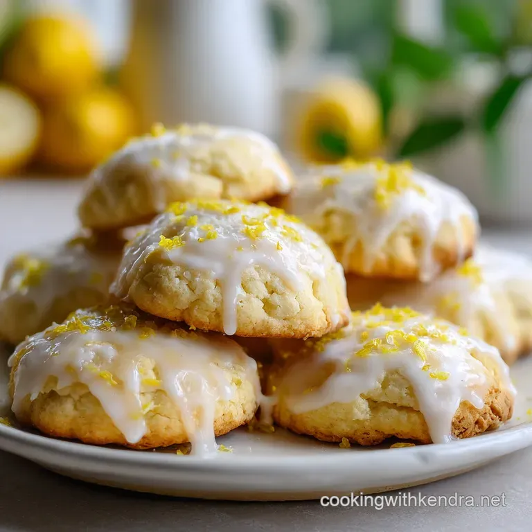 Lemon Ricotta Cookies: Velvety Citrus Clouds