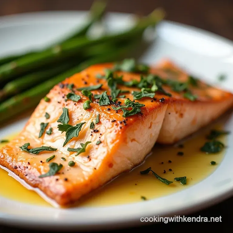 LemonHerb Baked Salmon with Roasted Asparagus