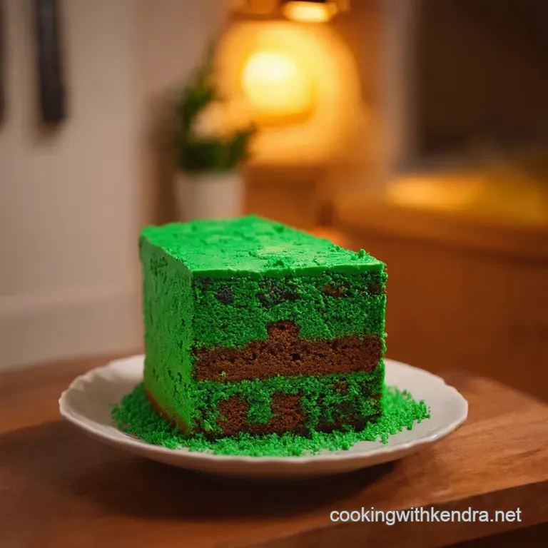 Level Up Your Baking the Ultimate Minecraft Cake presentation