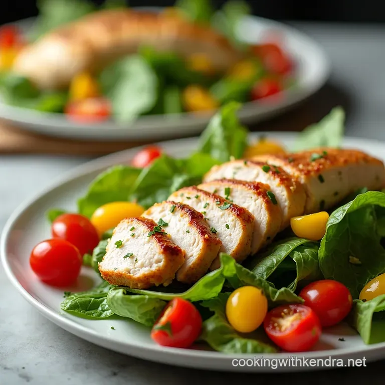 The Zesty Light Lovely Chicken Salad Mediterranean Twist