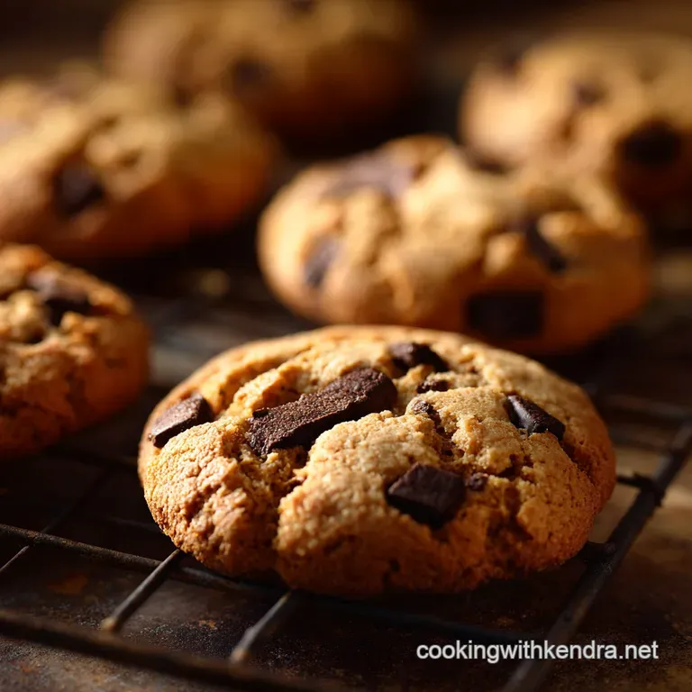 Butterless Cookie Recipes: Olive Oil Chewy Choc Chip presentation