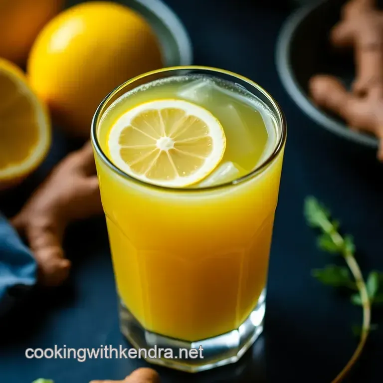 Liquid Gold: the Ultimate Ginger Shot Recipe presentation