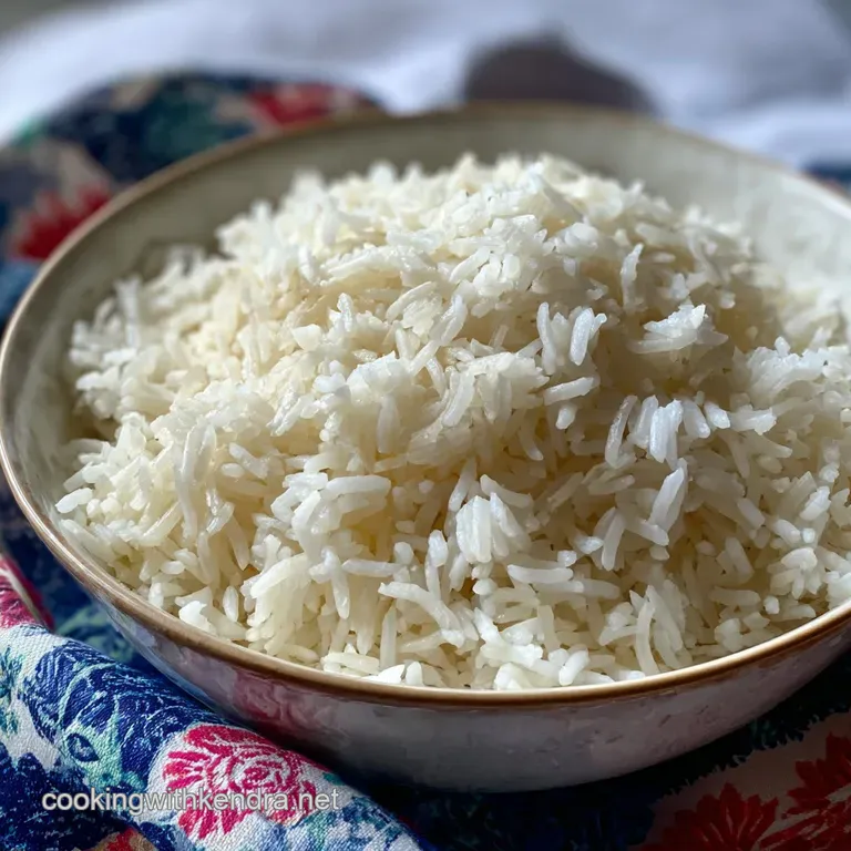 Perfectly molded, glistening white rice alongside vibrant green asparagus spears. A minimalist, elegant plate showcases th...