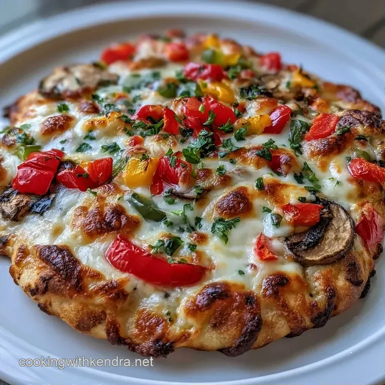 Sliced thin crust pizza on a dark slate platter, accented by fresh green basil and red pepper flakes nearby.