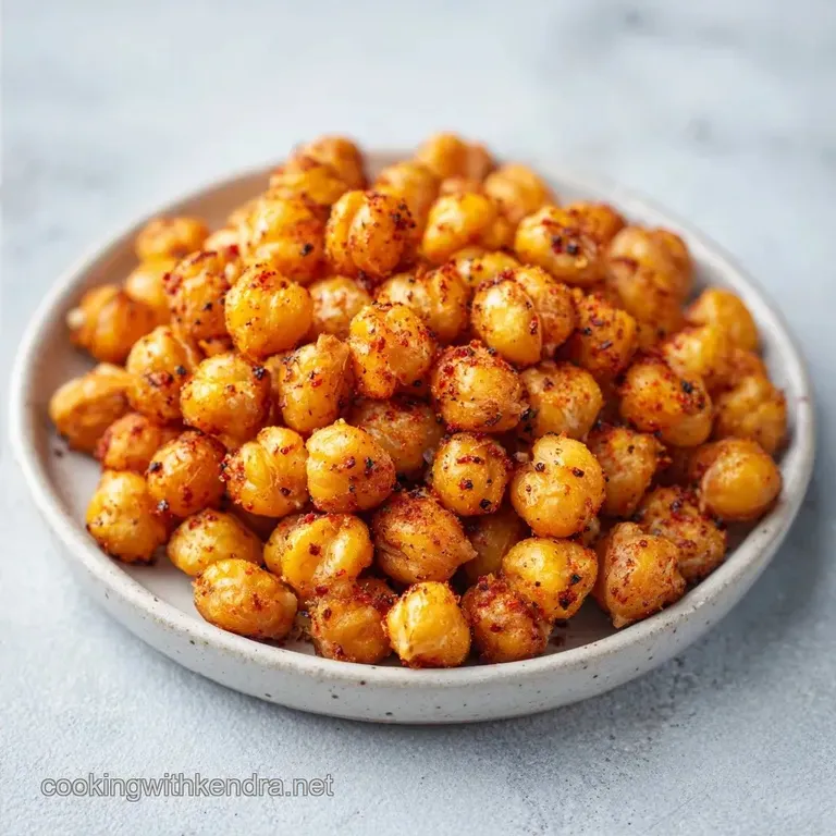Low Calorie Prep Snack with Roasted Chickpeas