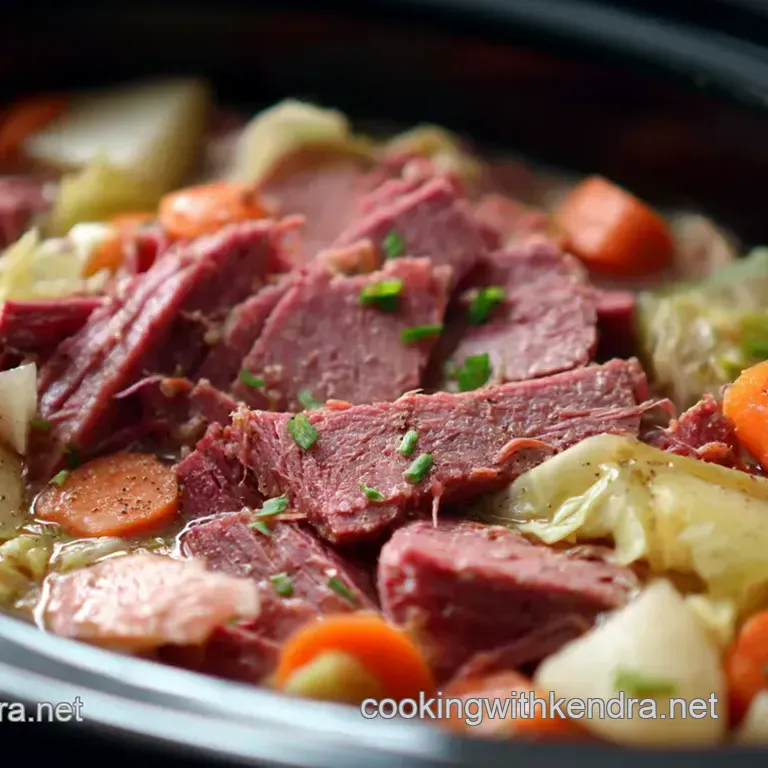 Luck O the Irish: Perfectly Tender Corned Beef and Cabbage