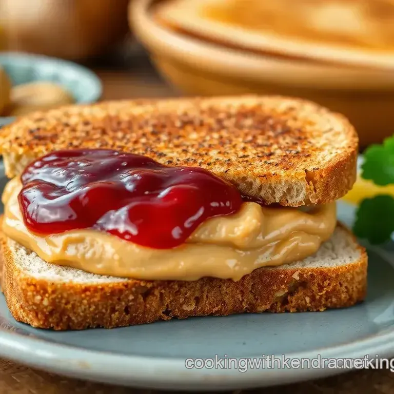 Delicious and Easy Make Quick Peanut Butter & Jelly Sandwich: A Family Favorite