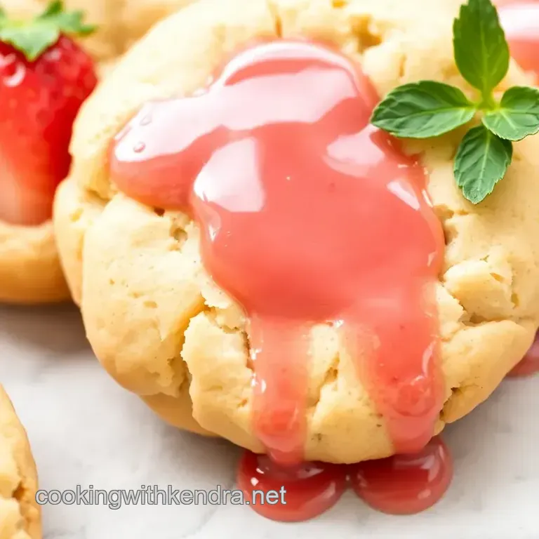 Speedy Strawberry Hardening Cookie Glaze presentation