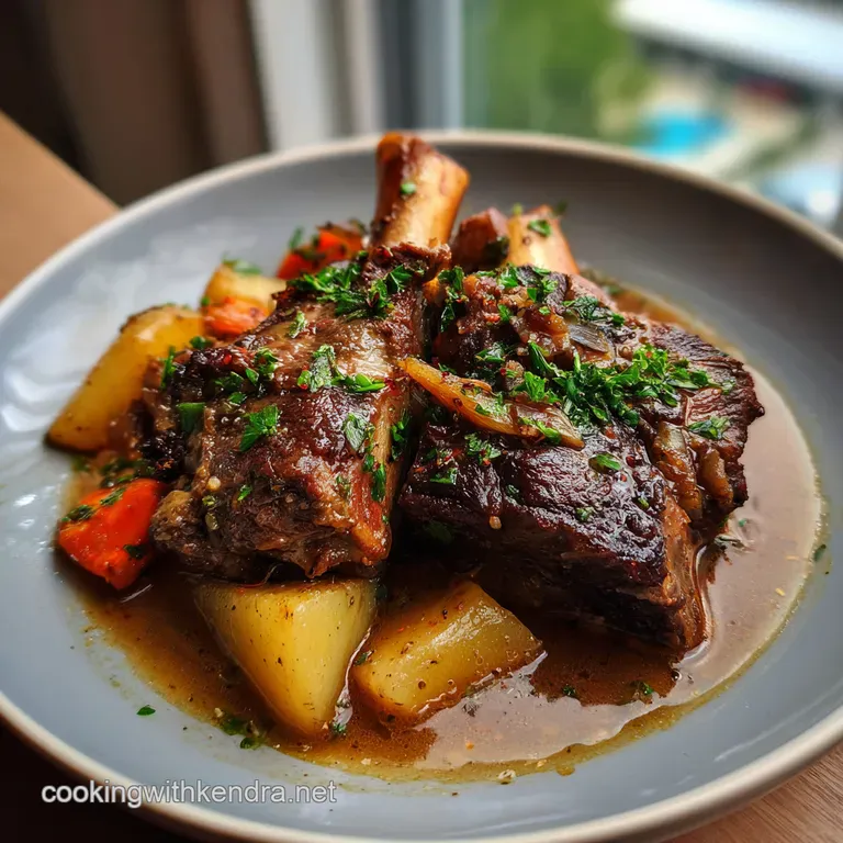 Managed Mediterranean Lamb Shanks presentation