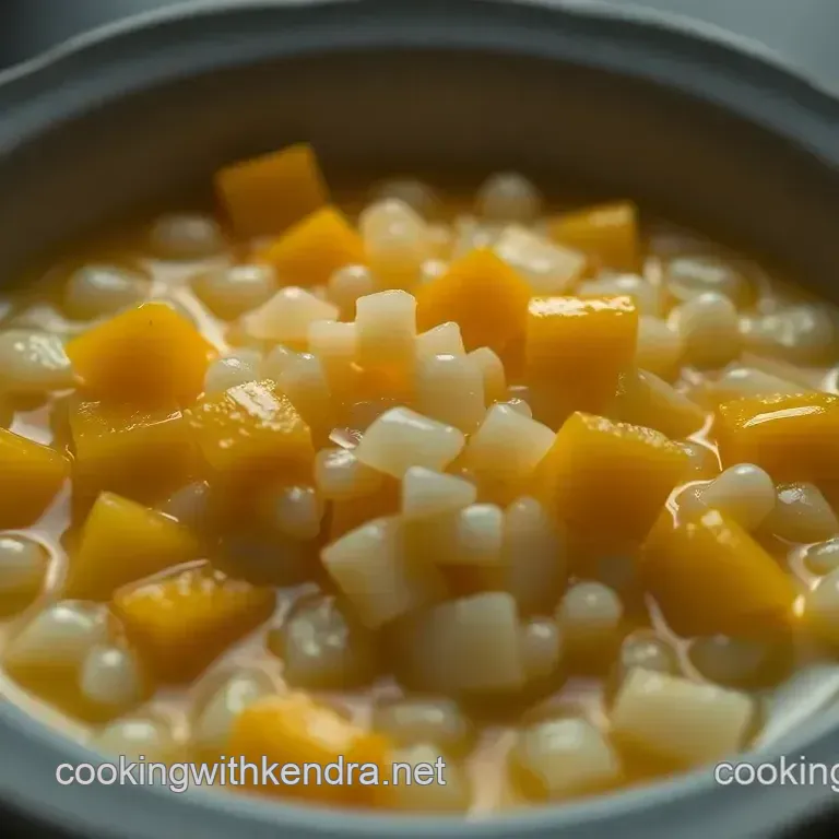 Mango & Coconut Sago Delight