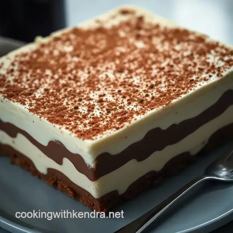 Maria Biscuit Icebox Cake: a No-Bake Sweet Treat presentation