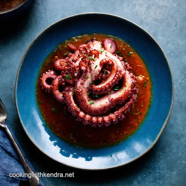 Mediterranean Braised Octopus Tenderness Without the Tentacles of Terror