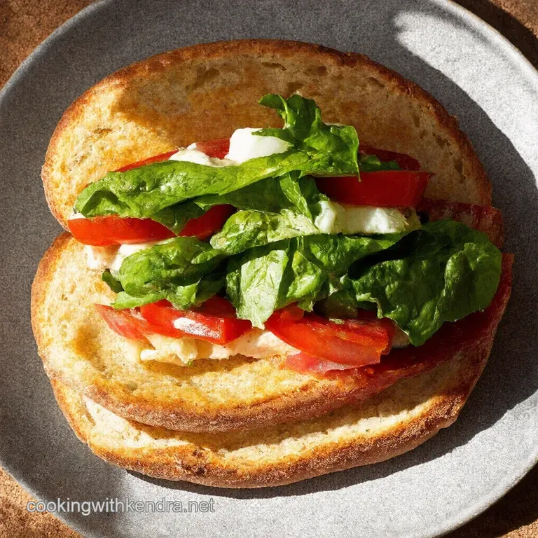 Mediterranean flat bread sandwich Recipe Quick Healthy