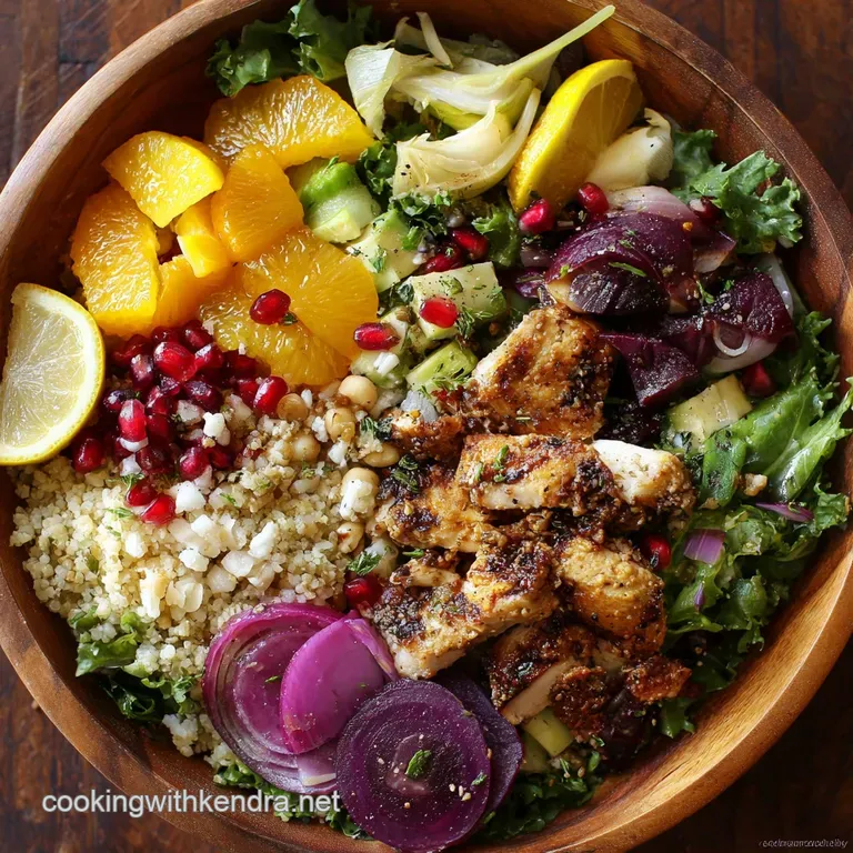 Health Bowls: the Ultimate Mediterranean Rainbow Recipe for Easy Prep presentation
