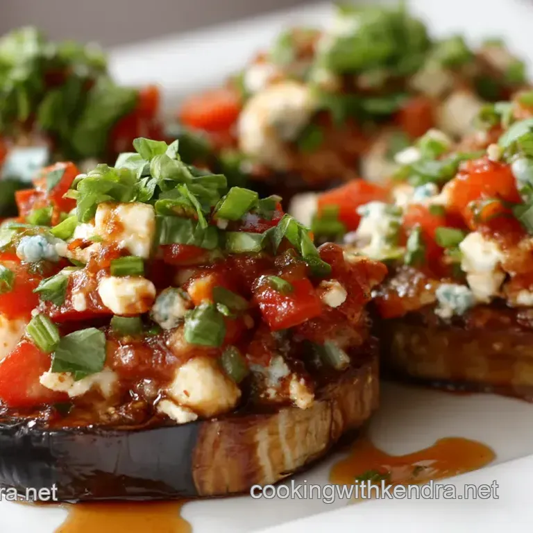 Mediterranean Stuffed Eggplant Boats