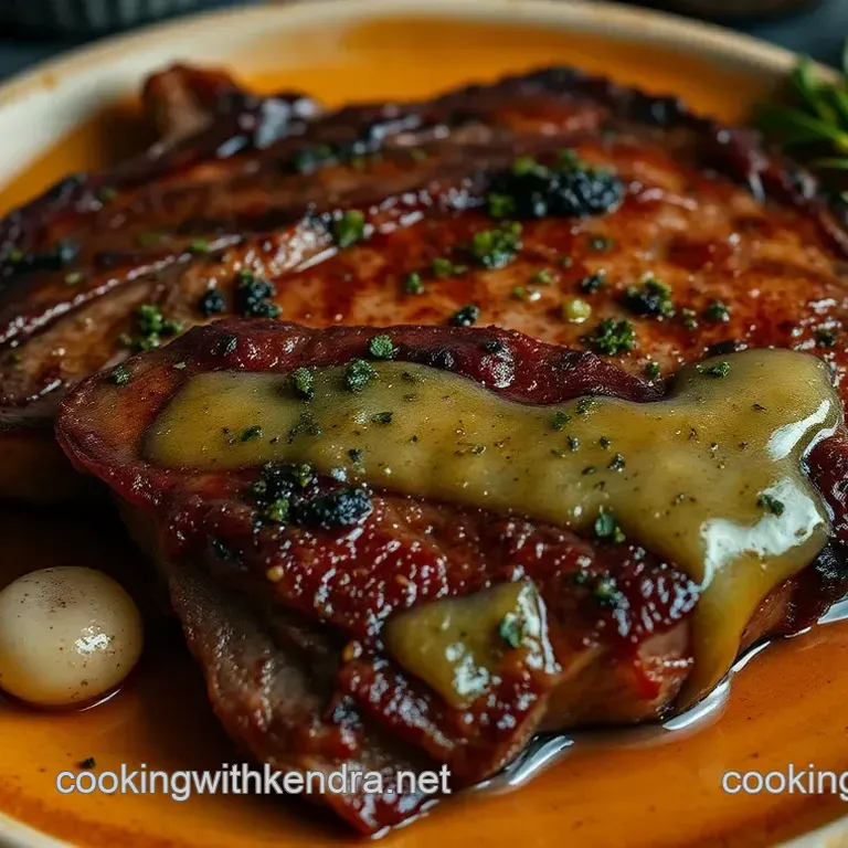 Melt-in-Your-Mouth Delmonico Ribeye: My Secret Garlic Herb Butter Recipe