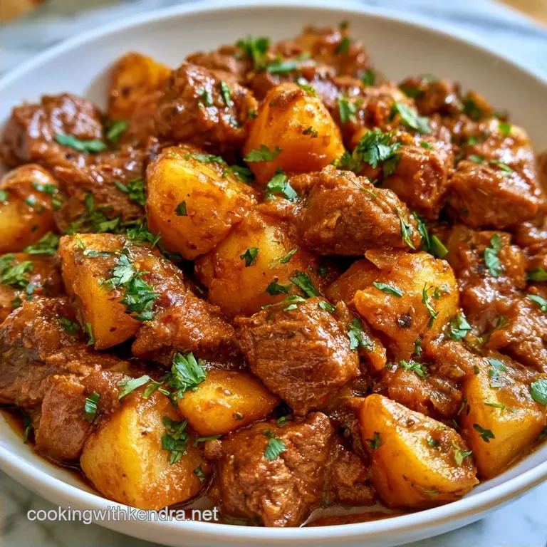 Slow-Cooked Mexican Beef Potato Stew