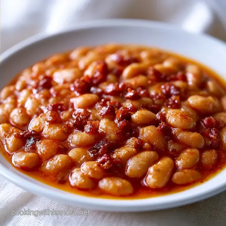 Mexican Pinto Bean Soup with Bacon and Chorizo