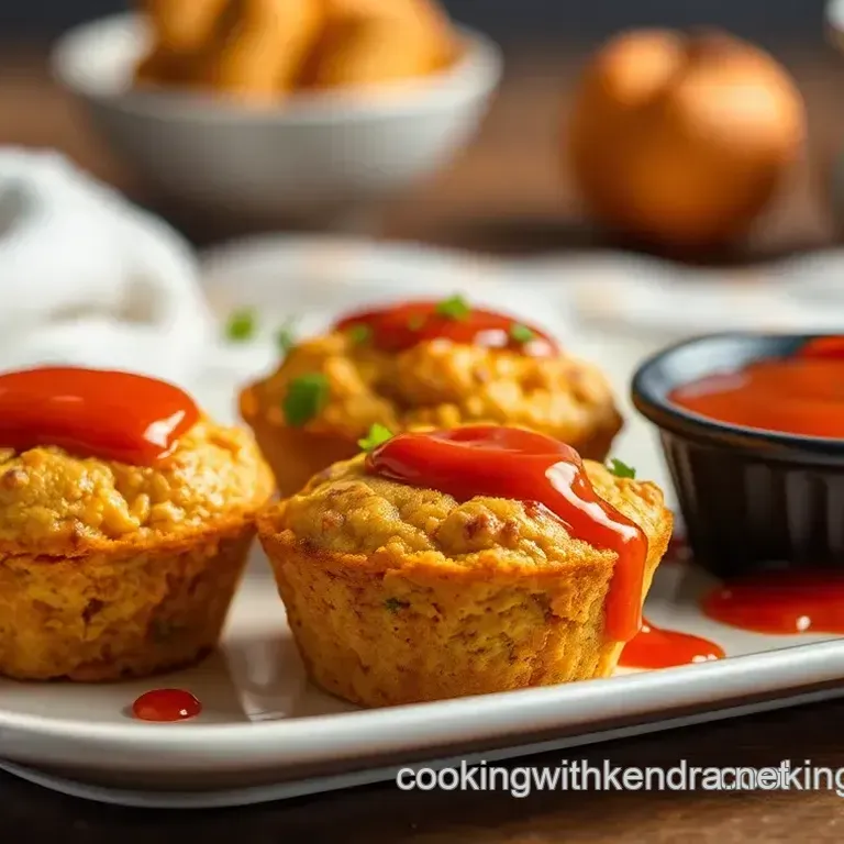 My Delicious Microwave Chicken Muffins with Spicy Sauce: An Ultimate Comfort Food