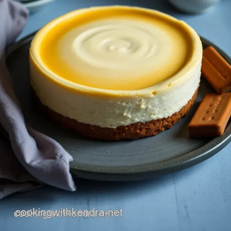 Milkybar Cheesecake: A Creamy No-Bake Delight presentation