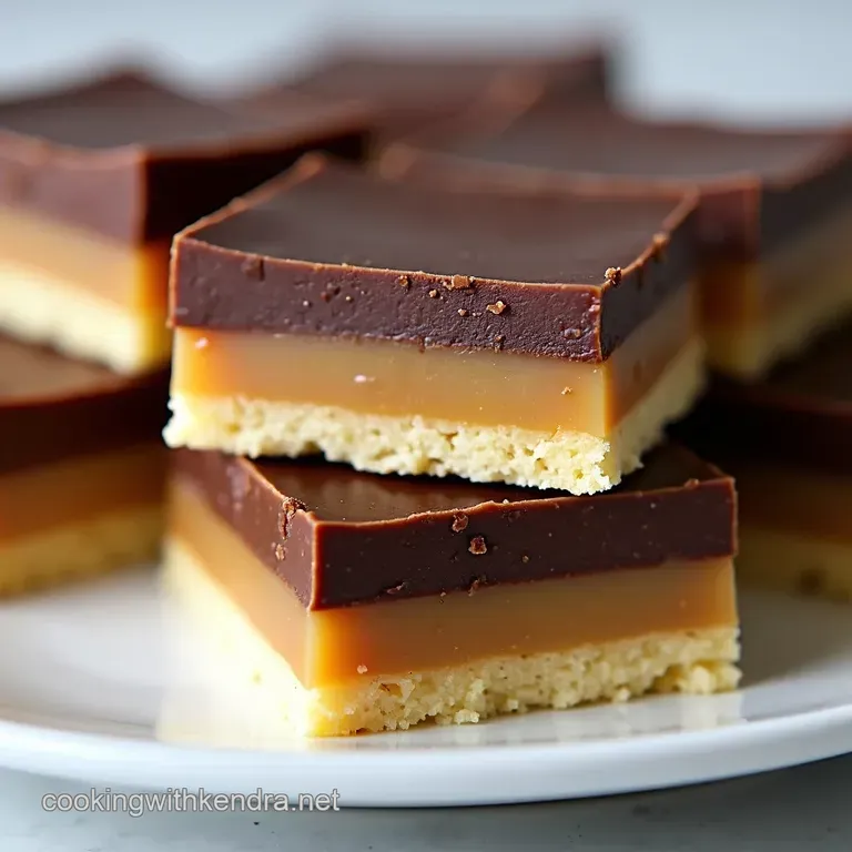 Millionaires Shortbread Caramel Chocolate Bars