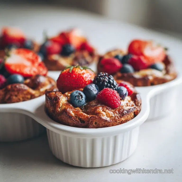 A single mini meatloaf plated with creamy mashed potatoes and vibrant green beans, topped with a rich, dark sauce.