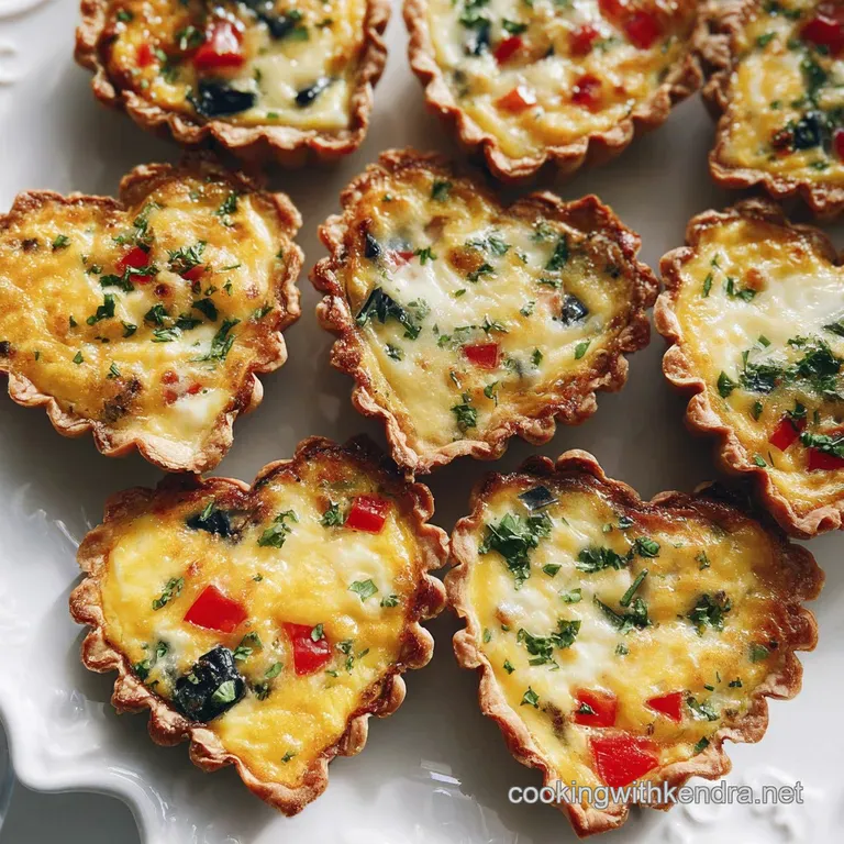 Mini Quiche Hearts