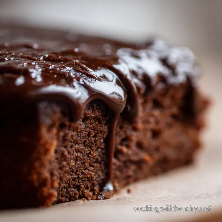 Mirror Mirror On the Cake: A Dreamy Chocolate Glaze presentation
