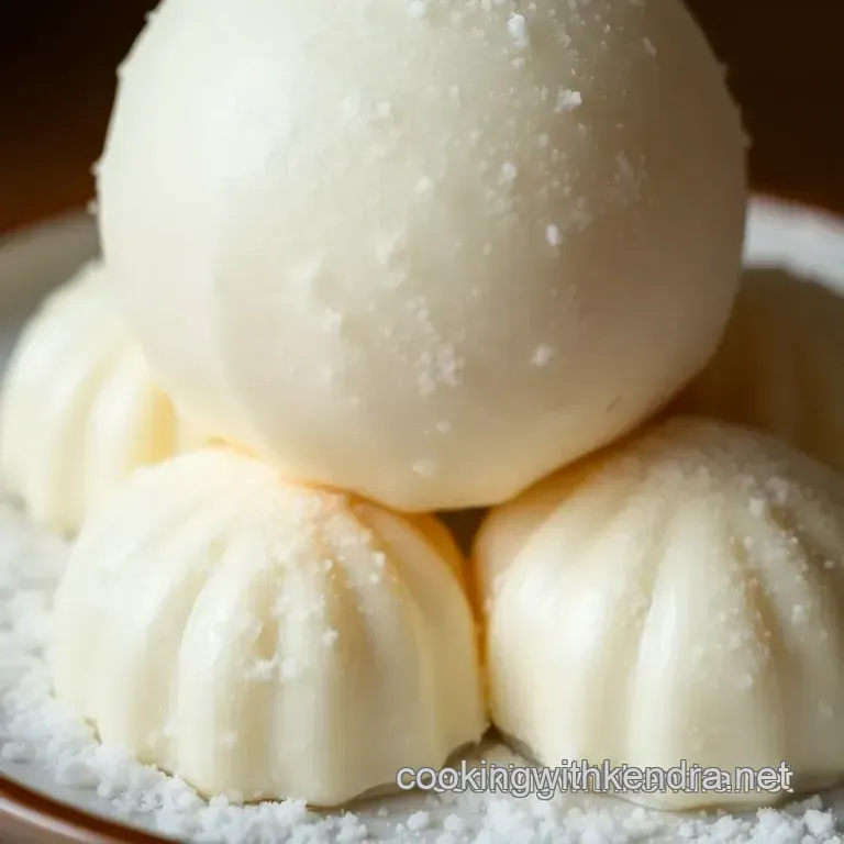 Mochi Ice Cream (Daifuku) presentation