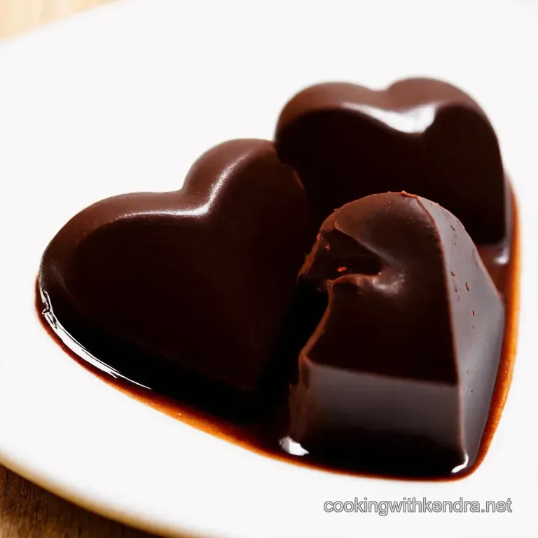 Molten Chocolate Lava Hearts