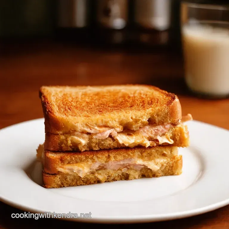 Monte Cristo Sandwich Dipped Fried and Divine presentation