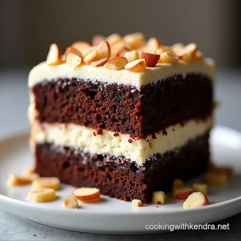 The Ultimate Mounds of Joy Chocolate Layer Cake Inspired by Almond Joy