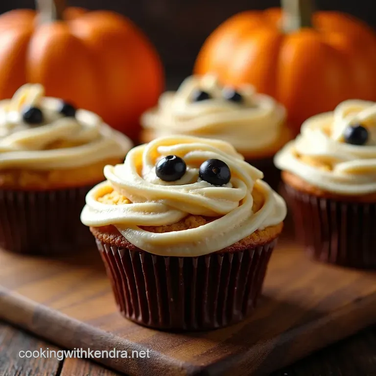 Mummy Mayhem Muffins a Spooktacular Halloween Treat presentation