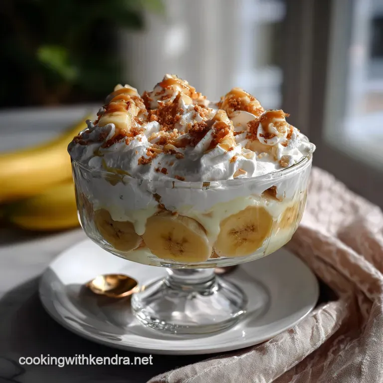 The Best No Bake Banana Pudding Recipe presentation