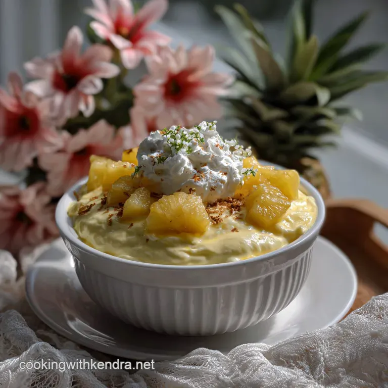 The Best No Bake Pineapple Cream Dessert Recipe