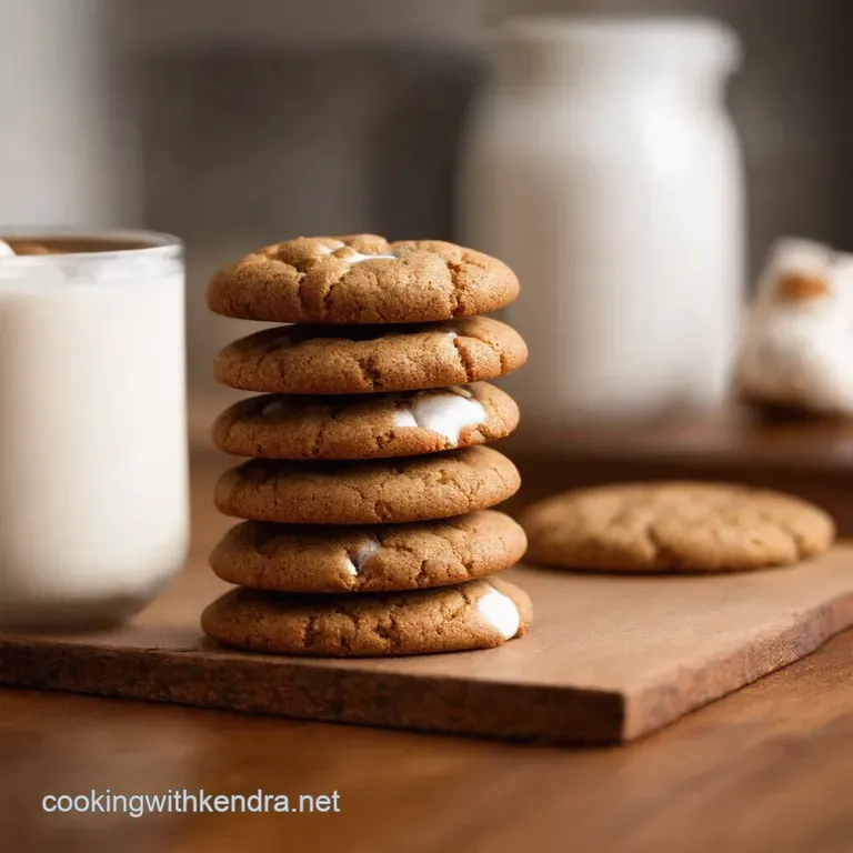 Nutella Nirvana Fudgy Marshmallow Stuffed Cookies presentation