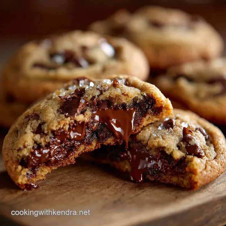 Nutella Stuffed Chocolate Chip Cookies: the Ultimate Molten Bomb Recipe presentation