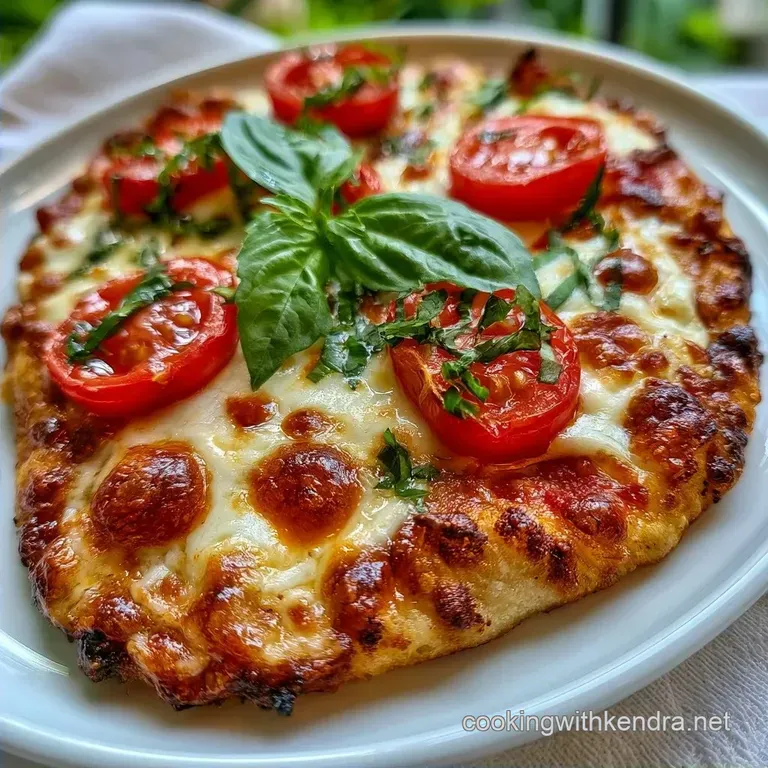 Olive Oil Basil Flatbread: Crispy and Golden
