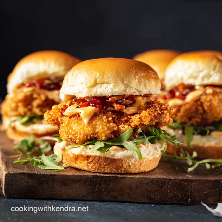 Olivers Bang Bang Chicken Sliders