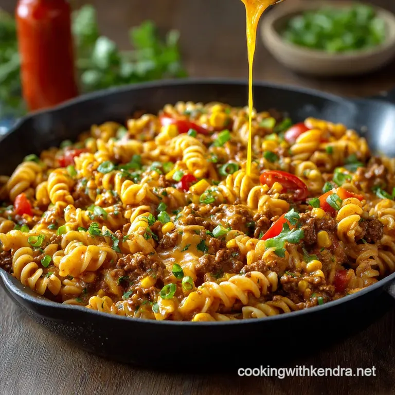 Taco Pasta Recipe: The Best Cheesy One-Pot Weeknight Fiesta
