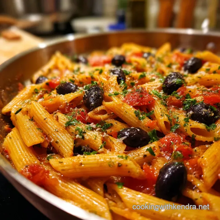 Mediterranean Pasta One Pot Recipe: Silky & Tangy