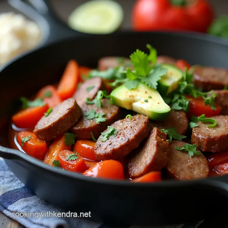 The Speedy Sizzle OnePot Steak Fajitas with Smoky Char