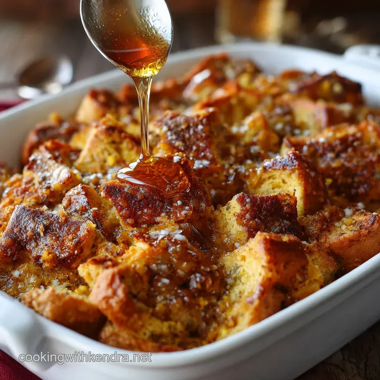 Pumpkin French Toast Bake Ultimate MakeAhead Overnight Casserole
