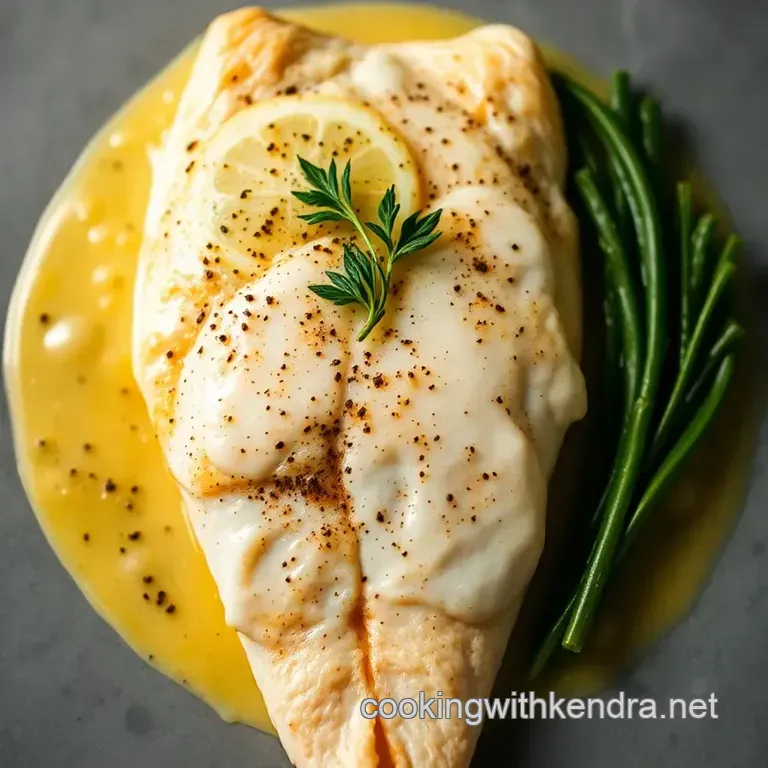 Pan-Seared Lemon-Butter Flounder with Capers presentation