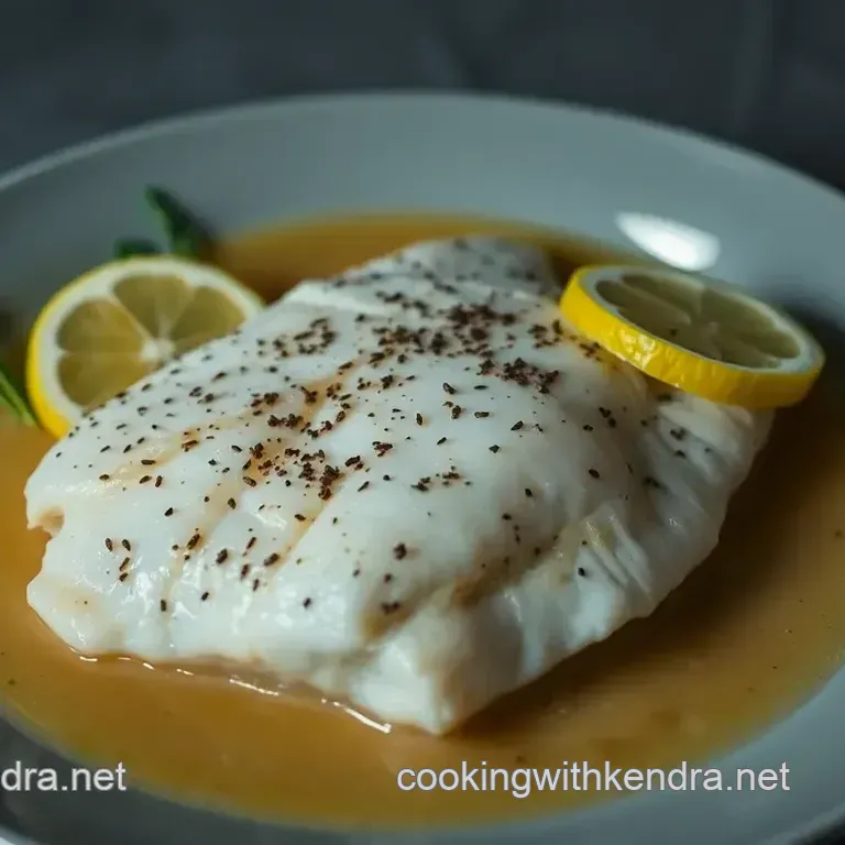 Pan-Seared Lemon-Butter Flounder with Capers