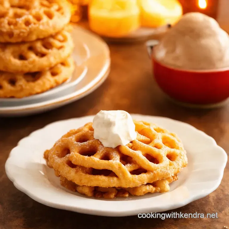 Pancake Mix Funnel Cakes State Fair Dreams Home Kitchen Ease presentation