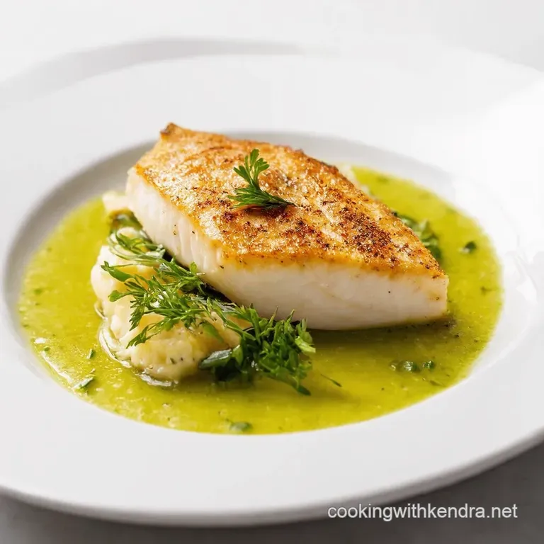 PanSeared Chilean Sea Bass with LemonHerb Butter Sauce