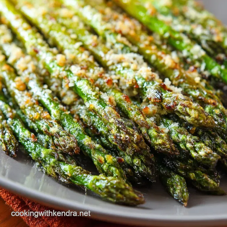 Parmesan Roasted Asparagus the Ultimate Speedy Lemon Parmesan Side presentation