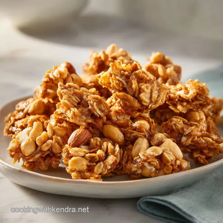 Peanut Butter Granola: Crispy Golden Clusters