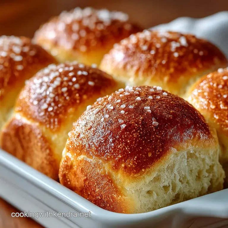 The Queen of Fluff Chefs Perfect Jordan Dinner Rolls presentation